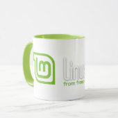 Linux-tadellose Kaffee-Tasse Tasse (Vorderseite Links)