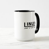 Linux Tasse (VorderseiteRechts)