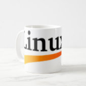 Linux-Tasse Kaffeetasse (Vorderseite Links)