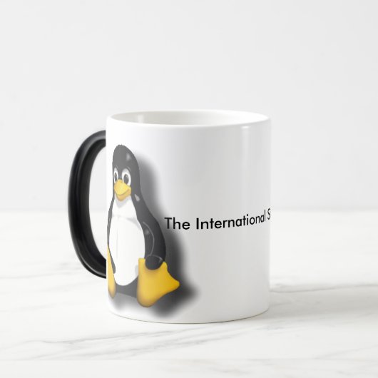 Linux-Tasse Verwandlungstasse (Vorderseite Links)