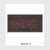 Linux-Tastatur Aufkleber (Blatt)