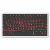 Linux-Tastatur Aufkleber (Vorderseite)