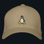 Linux Tux Bestickte Kappe<br><div class="desc">Linux Tux</div>