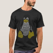 Linux Tux - Commands Essential T-Shirt (Vorderseite)