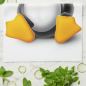 Linux Tux der Pinguin Handtuch (Gefaltet)