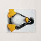 Linux Tux der Pinguin Puzzle (Horizontal)