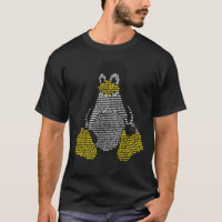 Linux Tux - Essenzieller T - Shirt für Befehle