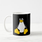 Linux Tux Pinguin Open Source Nerd Geek Kaffeetasse (Links)