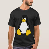 Linux Tux Pinguin Open Source Nerd Geek T-Shirt (Vorderseite)