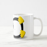 Linux Tux sleeping Kaffeetasse<br><div class="desc">Linux sleepingspenguin der Pinguin von Linux Tux,  der schläft</div>