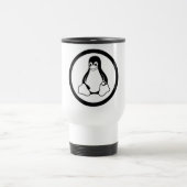 Linux Tux-Tasse Reisebecher (Mittel)