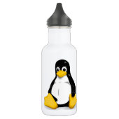 Linux Tux Trinkflasche (Links)