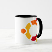 Linux Ubuntu-Tasse Tasse (VorderseiteRechts)