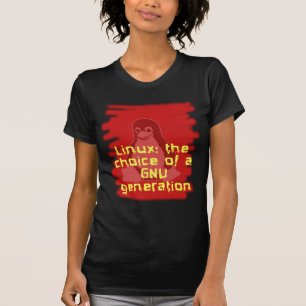 Linux: Wahl einer GNU-Generation T-Shirt