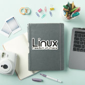 Linux - Wahlfreiheit Aufkleber (iPad Hülle)