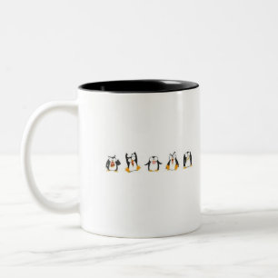 Linux Zweifarbige Tasse