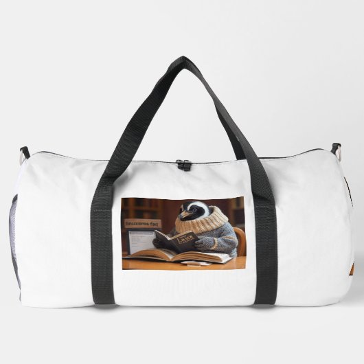 Linuxeros FAQ Duffle Bag (Rückseite)