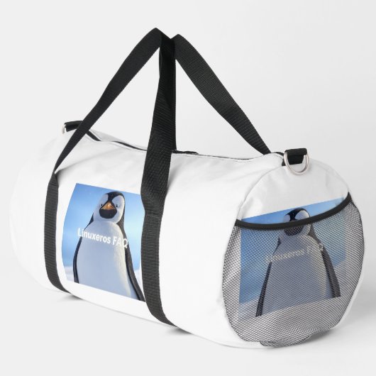 Linuxeros FAQ Duffle Bag (Rechte Ecke)