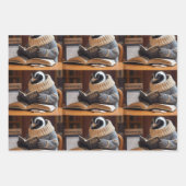 Linuxeros FAQ Geschenkpapier Set (Vorderseite)