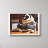 Linuxeros FAQ Leinwanddruck (Vorderseite)