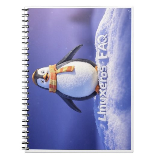 Linuxeros FAQ Notizblock (Vorderseite)
