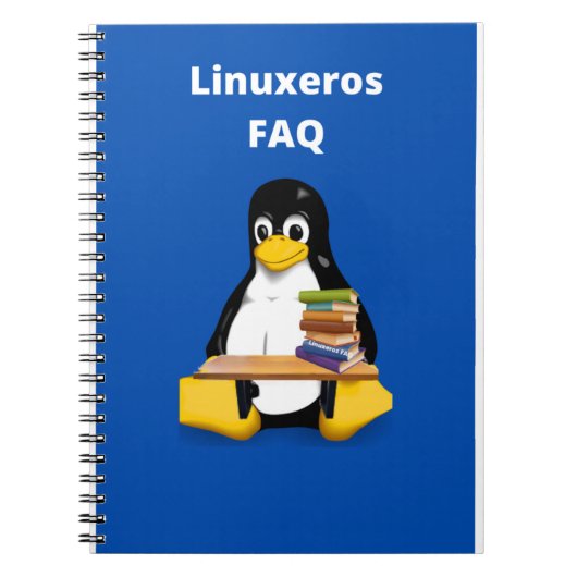 Linuxeros FAQ Notizblock (Vorderseite)
