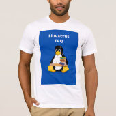 Linuxeros FAQ T-Shirt (Vorderseite)