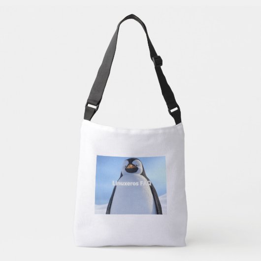 Linuxeros FAQ Tragetaschen Mit Langen Trägern (Vorderseite)