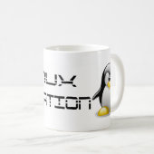 LinuxGeneration Kaffeetasse (VorderseiteRechts)