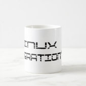 LinuxGeneration Kaffeetasse (Mittel)