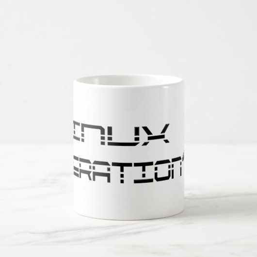 LinuxGeneration Kaffeetasse (Mittel)