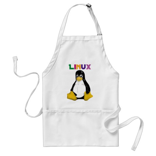 Linuxprodukte u. -entwürfe! schürze (Vorne)