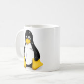 Linuxtux-Kaffee-/Tee-Tassen Kaffeetasse (Vorderseite Links)