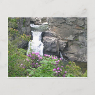 Linville Falls, North Carolina Postkarte