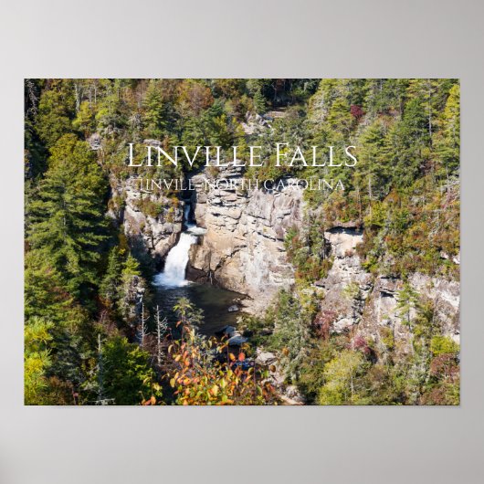 Linville Falls Poster (Vorne)