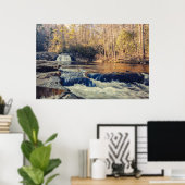 Linville Falls Poster (Heimbüro)