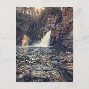 Linville Falls Postkarte