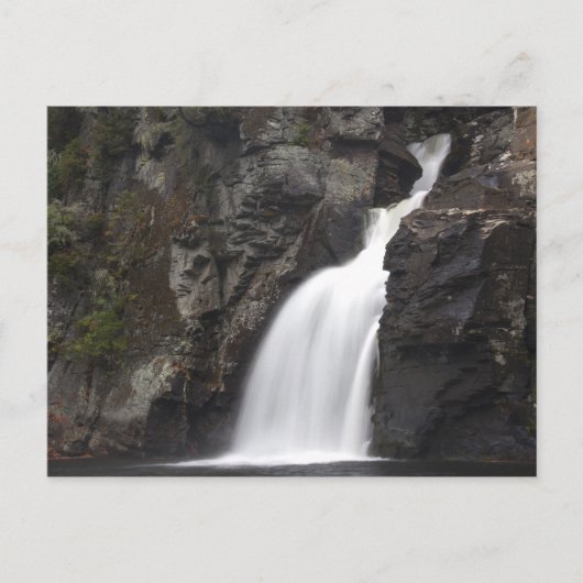 Linville Falls Postkarte (Vorderseite)