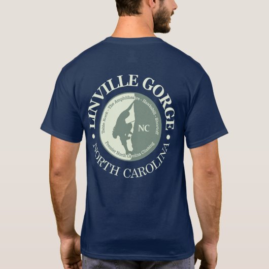 Linville Gorge (CLB) T-Shirt (Rückseite)