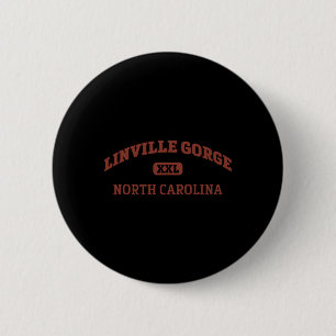 Linville Gorge College Style Felsenklettergebiet D Button