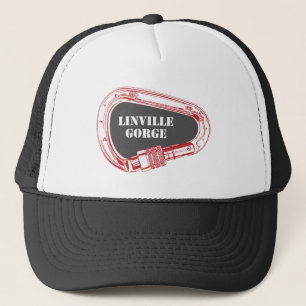 Linville Gorge Klettern Carabiner Truckerkappe
