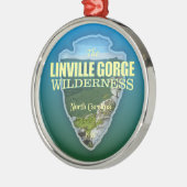 Linville Gorge WA (Pfeilspitzen) Ornament Aus Metall (Links)