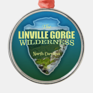 Linville Gorge WA (Pfeilspitzen) Ornament Aus Metall
