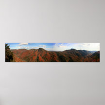 Linville Schlucht im Herbst, North Carolina