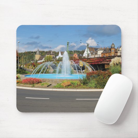 Linz am Rhein mit Brunnen Mousepad (Mit Mouse)