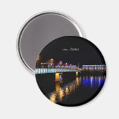 Linz, Austria Magnet (Vorderseite/Rückseite)