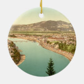 Linz in Österreich Keramik Ornament (Hinten)