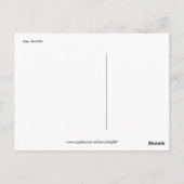 Linz in Österreich Postkarte (Rückseite)