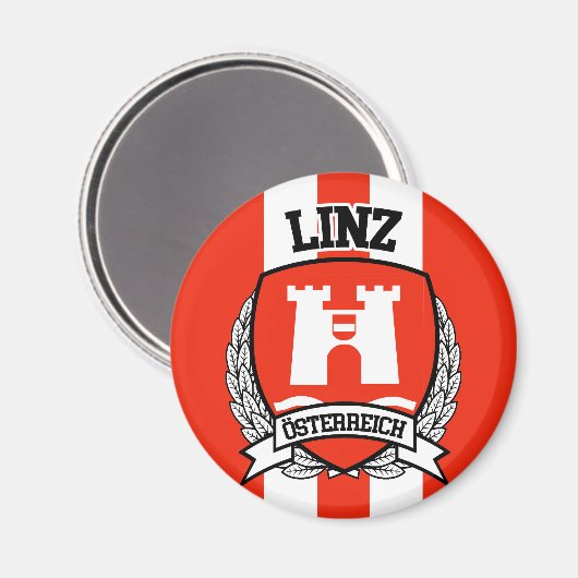 Linz Magnet (Vorderseite/Rückseite)