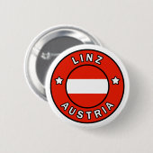 Linz Österreich Button (Vorne & Hinten)
